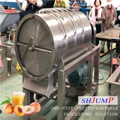 Línea de procesamiento de jugo de durazno