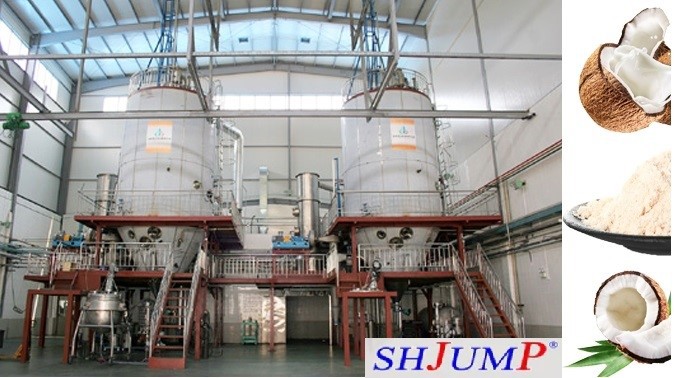 Coconut powder processing line 2