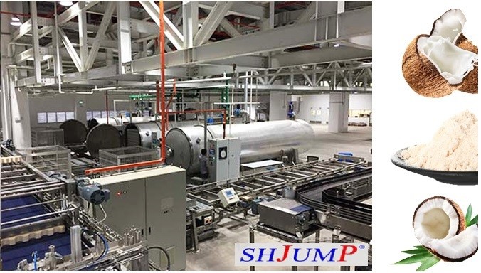 coconut powder processing line
